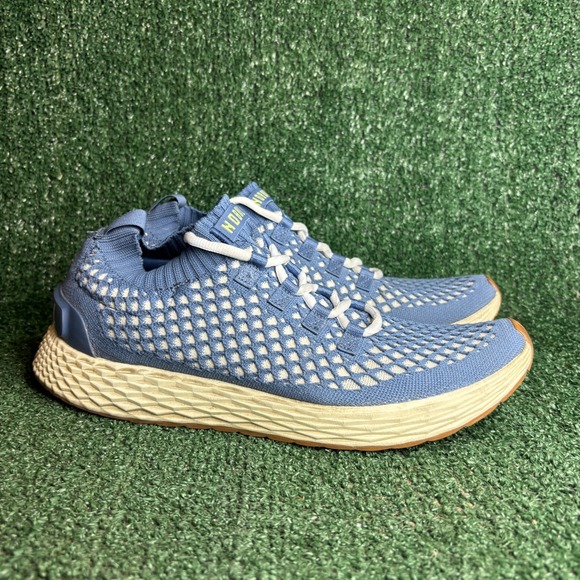 NOBULL Other - NOBULL Mesh Runner Breathable Knit Athletic Training Shoes Blue White Mens Sz 10